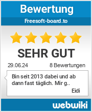 Bewertungen zu freesoft-board.to