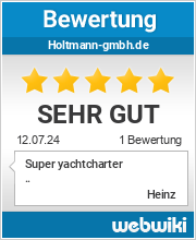 Bewertungen zu holtmann-gmbh.de