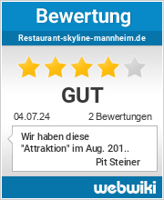 Bewertungen zu restaurant-skyline-mannheim.de