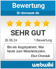 Bewertungen zu dr-dornauer.de