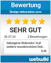Bewertungen zu design-dekoration.com