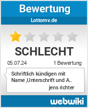 Bewertungen zu lottomv.de