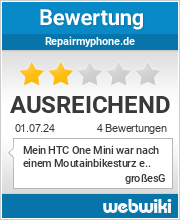 Bewertungen zu repairmyphone.de