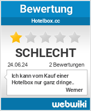 Bewertungen zu hotelbox.cc