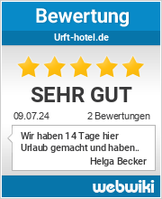 Bewertungen zu urft-hotel.de