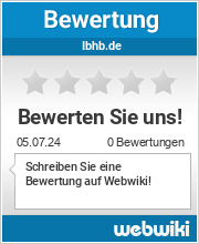 Bewertungen zu ibhb.de