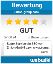 Bewertungen zu suma-group.com