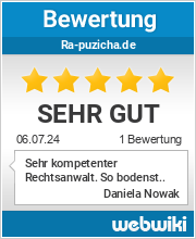 Bewertungen zu ra-puzicha.de