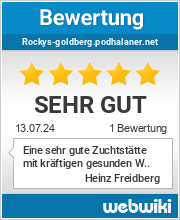 Bewertungen zu rockys-goldberg.podhalaner.net