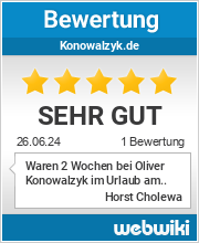 Bewertungen zu konowalzyk.de