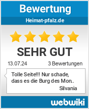 Bewertungen zu heimat-pfalz.de
