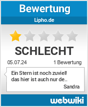 Bewertungen zu lipho.de