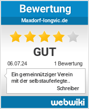 Bewertungen zu maxdorf-longvic.de