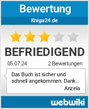 Bewertungen zu kniga24.de