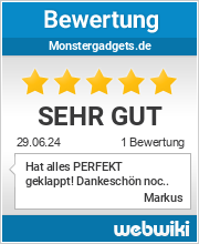Bewertungen zu monstergadgets.de