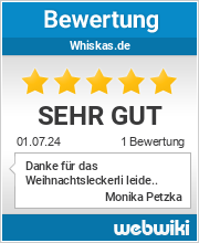 Bewertungen zu whiskas.de