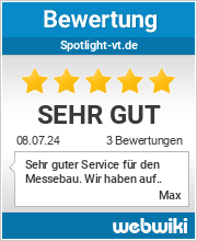 Bewertungen zu spotlight-vt.de