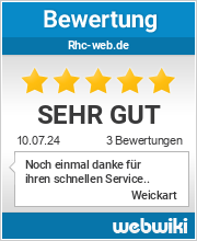 Bewertungen zu rhc-web.de