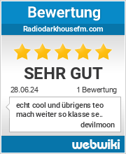 Bewertungen zu radiodarkhousefm.com