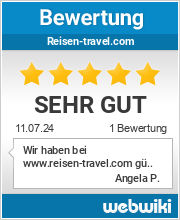 Bewertungen zu reisen-travel.com