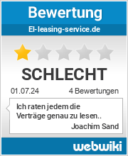 Bewertungen zu el-leasing-service.de