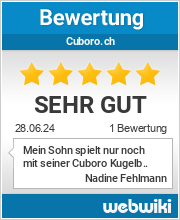 Bewertungen zu cuboro.ch