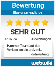 Bewertungen zu blue-crazy-radio.de