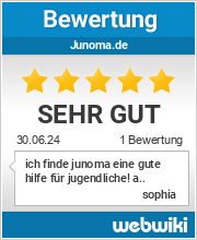 Bewertungen zu junoma.de