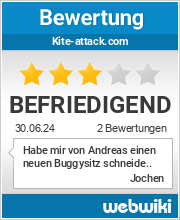 Bewertungen zu kite-attack.com