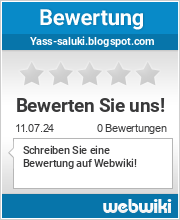 Bewertungen zu yass-saluki.blogspot.com