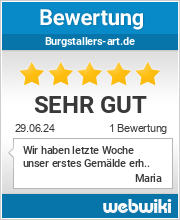 Bewertungen zu burgstallers-art.de
