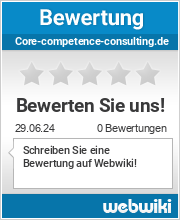 Bewertungen zu core-competence-consulting.de