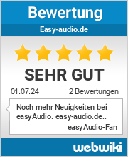Bewertungen zu easy-audio.de