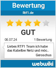 Bewertungen zu rtf1.de
