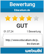 Bewertungen zu educatium.de