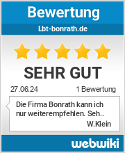 Bewertungen zu lbt-bonrath.de
