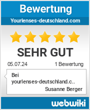 Bewertungen zu yourlenses-deutschland.com