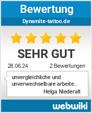 Bewertungen zu dynamite-tattoo.de