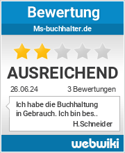 Bewertungen zu ms-buchhalter.de