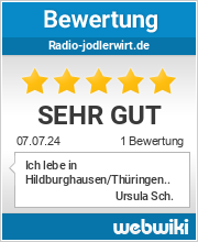 Bewertungen zu radio-jodlerwirt.de