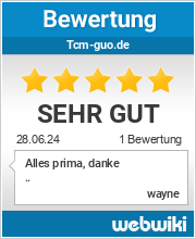 Bewertungen zu tcm-guo.de