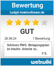 Bewertungen zu lodgit-hotelsoftware.de