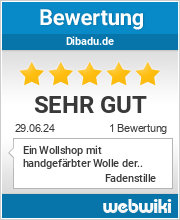 Bewertungen zu dibadu.de