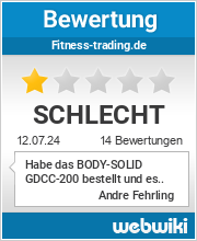 Bewertungen zu fitness-trading.de