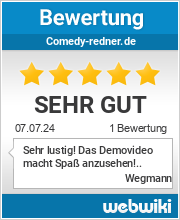 Bewertungen zu comedy-redner.de