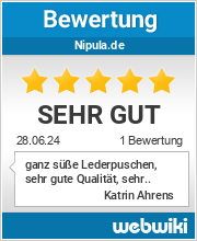 Bewertungen zu nipula.de