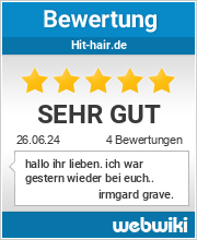 Bewertungen zu hit-hair.de