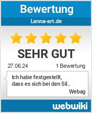 Bewertungen zu lanna-art.de
