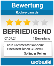 Bewertungen zu rockys-gym.de