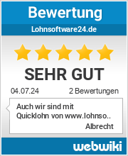 Bewertungen zu lohnsoftware24.de